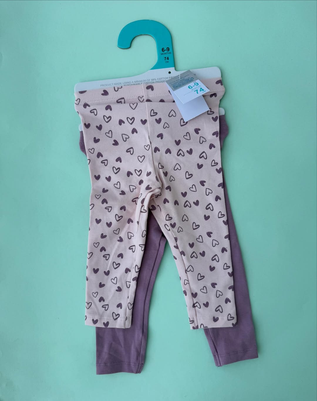 Hearts Leggings (2-pack)