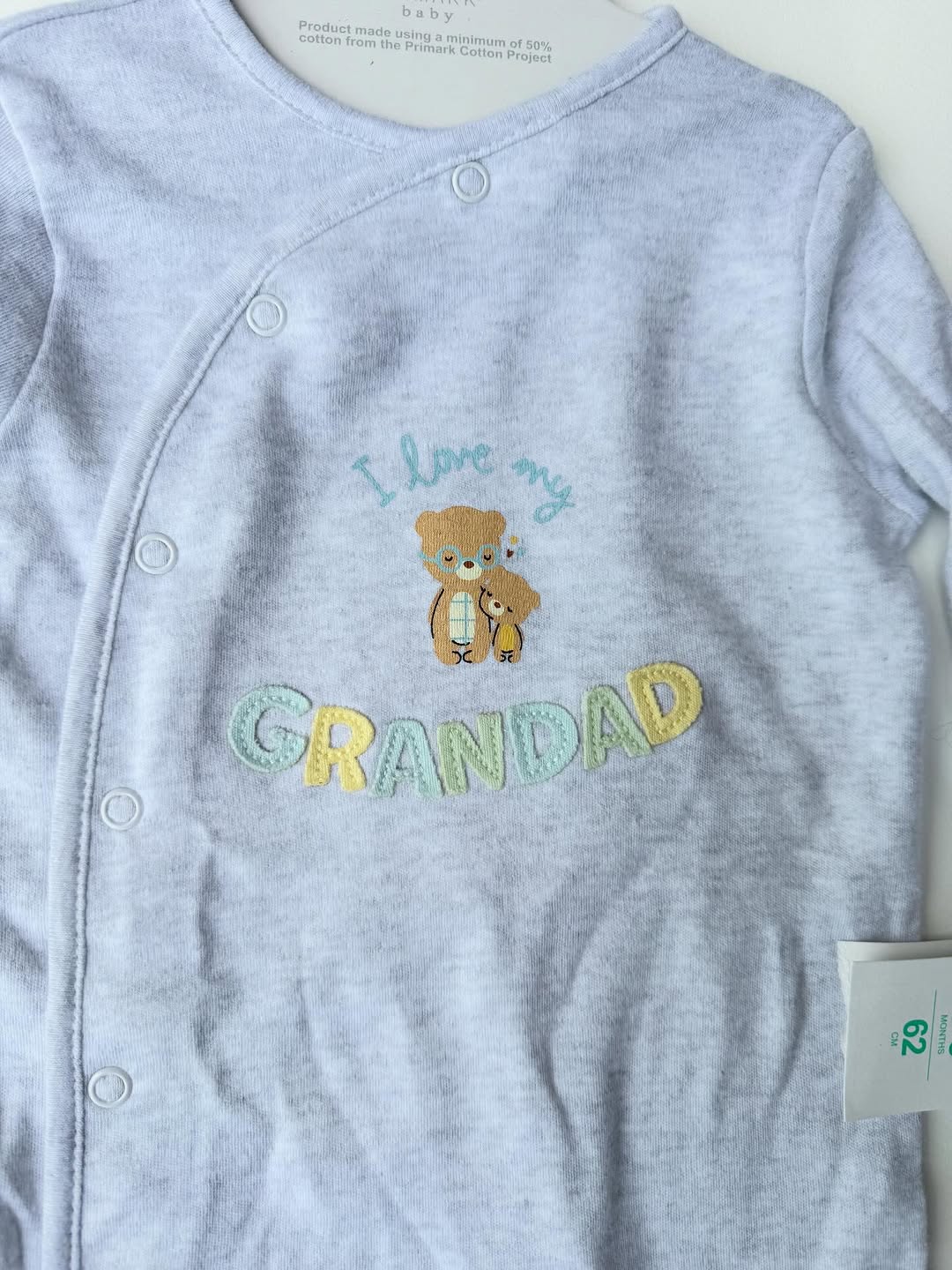 'I Love My Grandad' Sleepsuit