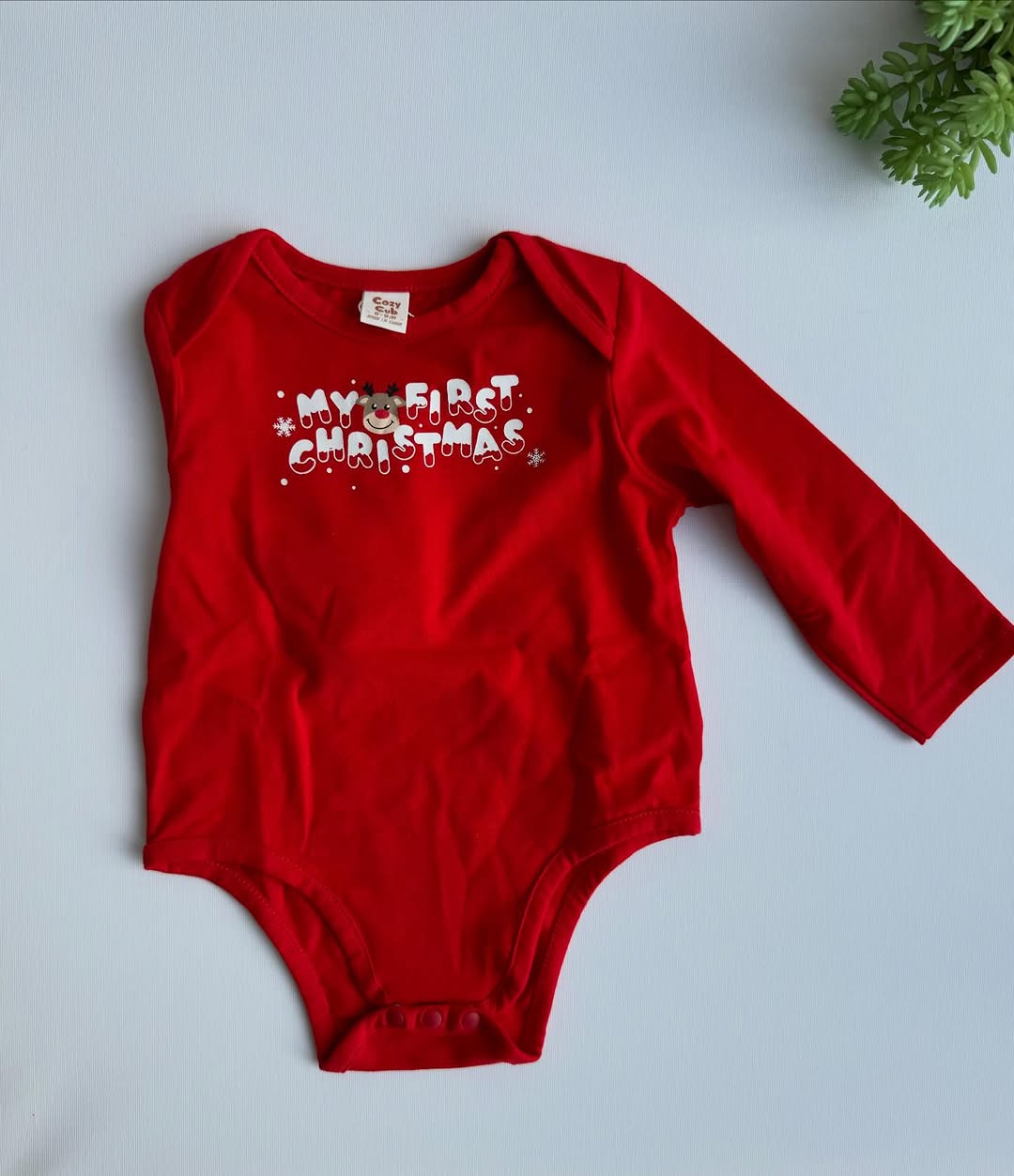 My First Christmas Bodysuit